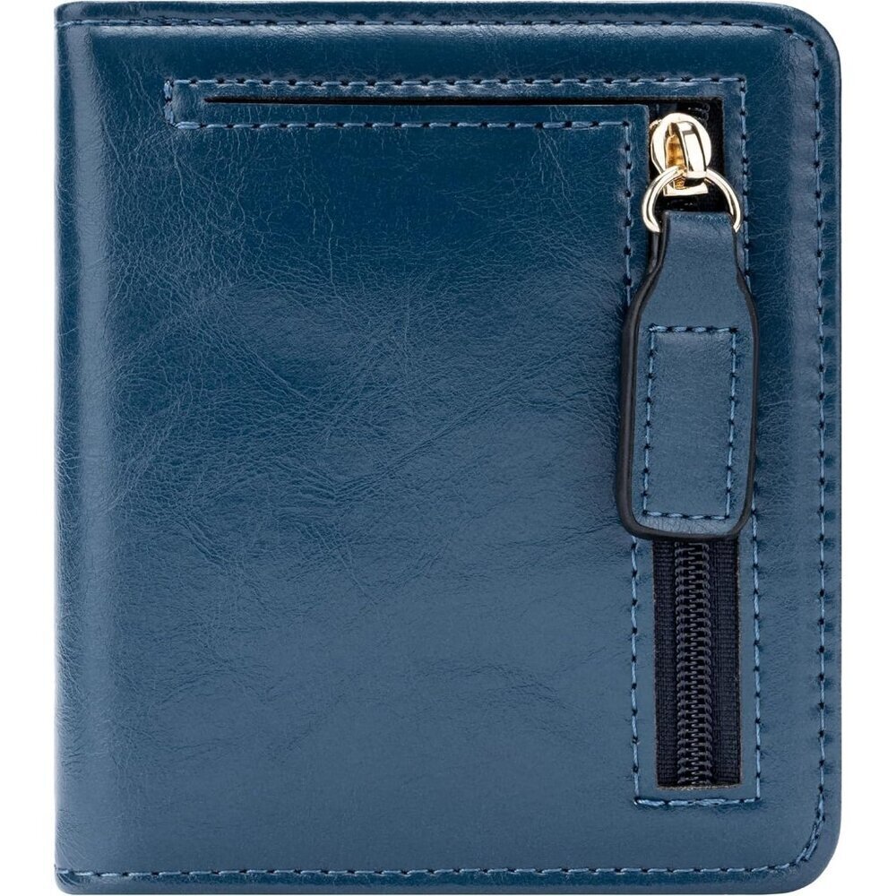 Small Wallet for Women, Slim Bifold Credit Card Holder, Compact RFID Blocking Ca